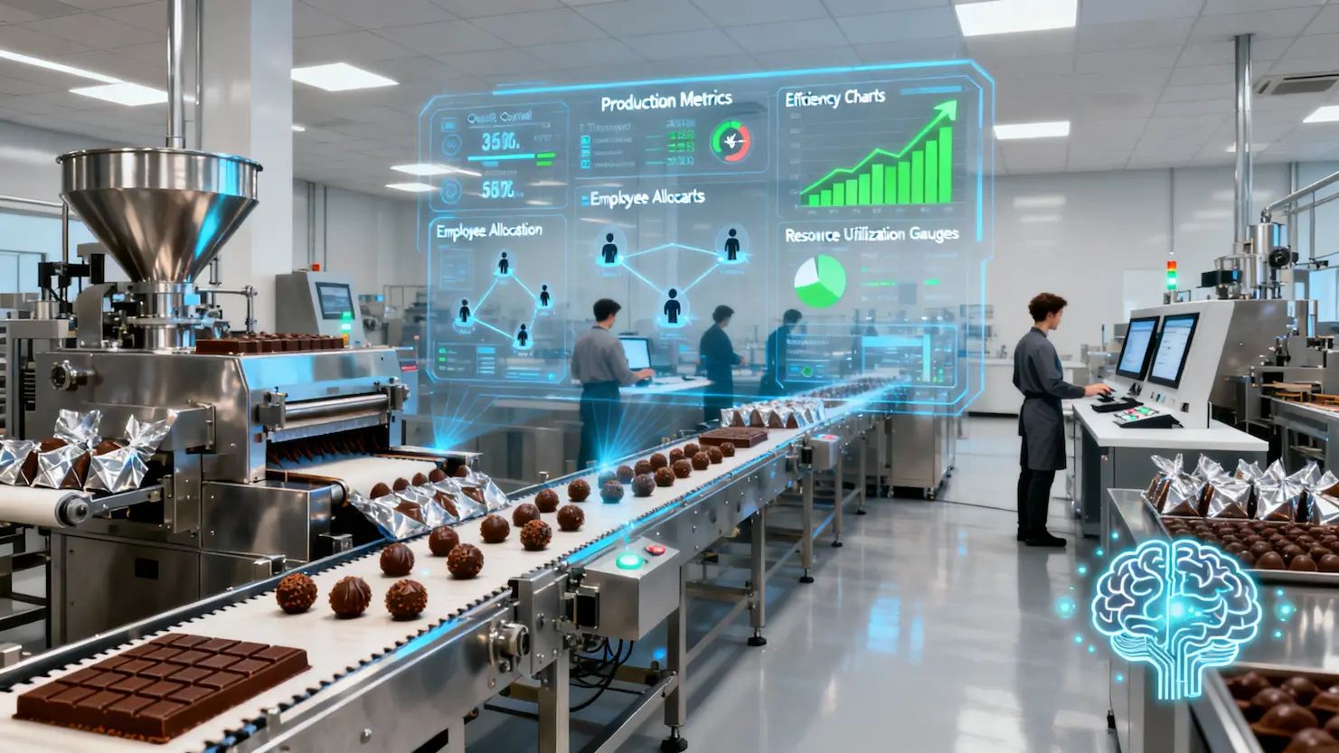 chocolate factory smart scheduling